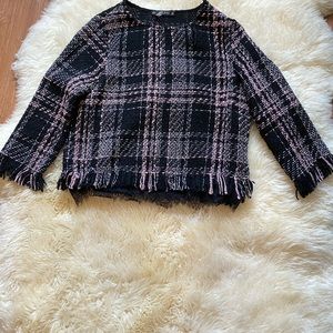 Zara basic collection matching top and skirt
